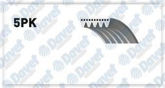 GATES 5PK1515 Kanalli Kayis Clio Ii 1.2 98- Twingo 1.2 98-00